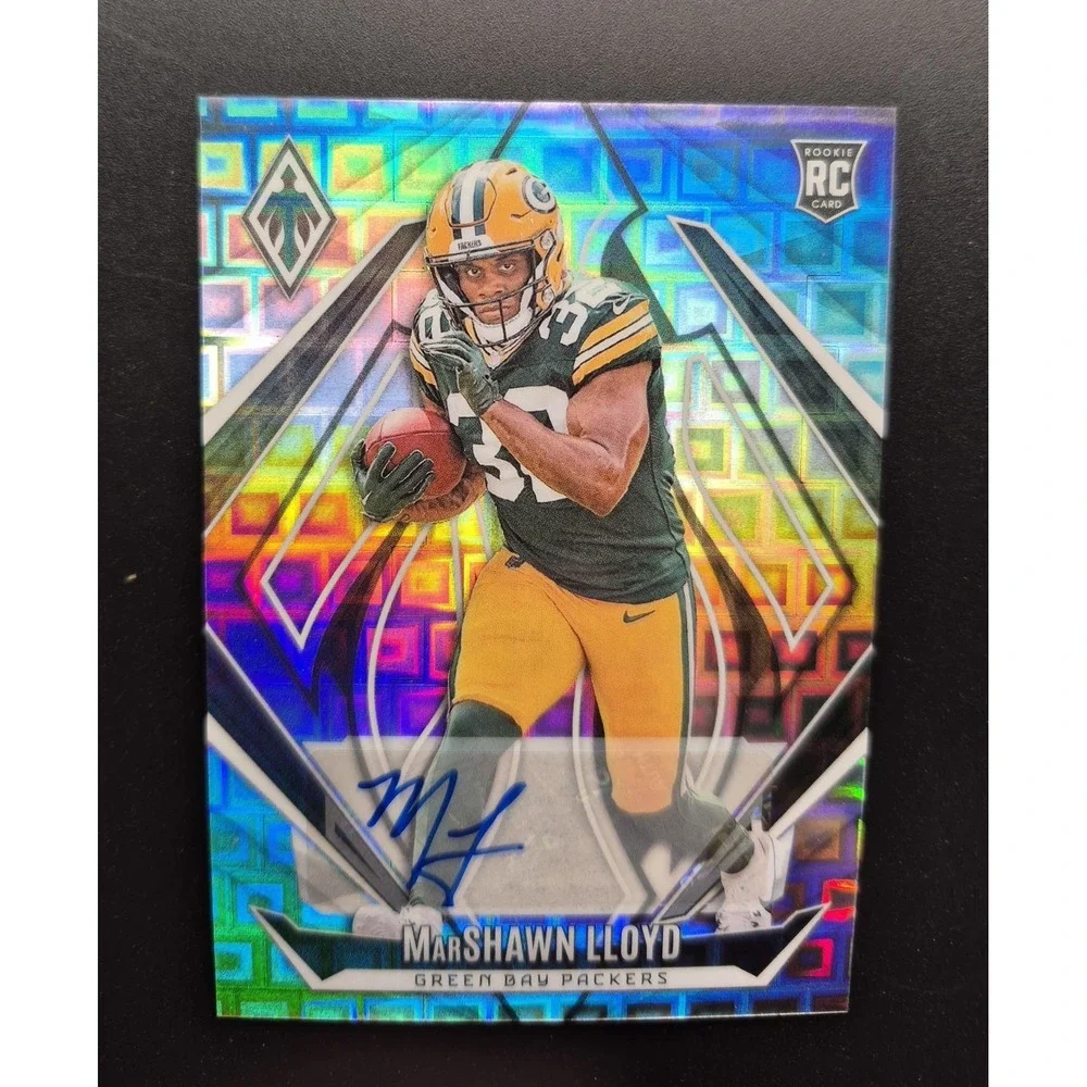 2024 Panini Phoenix Marshawn Lloyd #225 Auto Rookie Pandora (RC) (AU) Packers